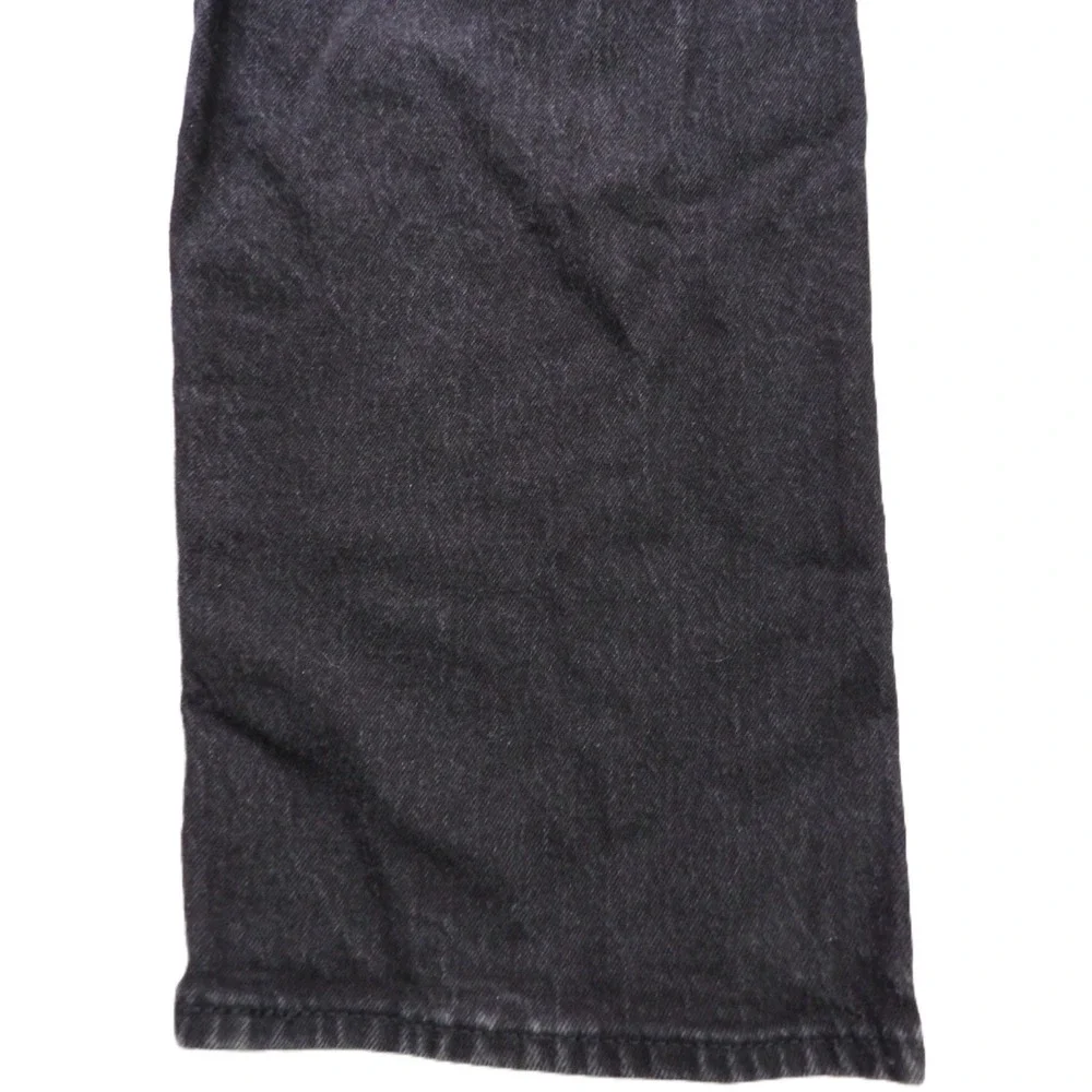 Levi's 501 Original Fit Straight Leg Button Fly Stretch Men W40xL32 Black Jeans